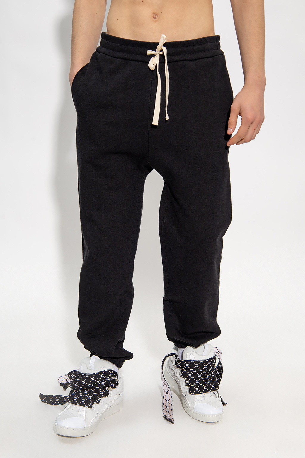 深蓝色Sweatpants with pockets JIL SANDER+ - Vitkac 中国